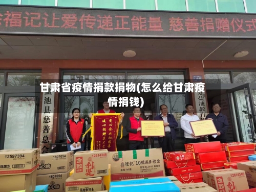 甘肃省疫情捐款捐物(怎么给甘肃疫情捐钱)-第3张图片