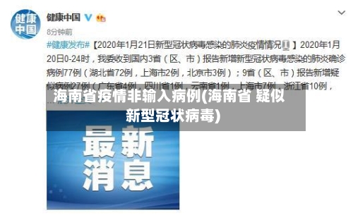 海南省疫情非输入病例(海南省 疑似新型冠状病毒)-第2张图片
