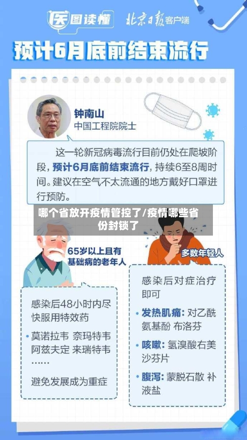 哪个省放开疫情管控了/疫情哪些省份封锁了-第1张图片